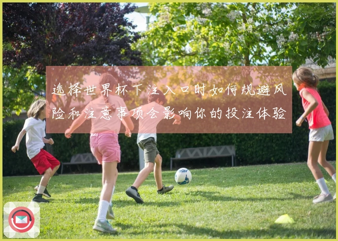 选择世界杯下注入口时如何规避风险和注意事项会影响你的投注体验